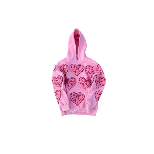 PINK HERWORLD HOODIE